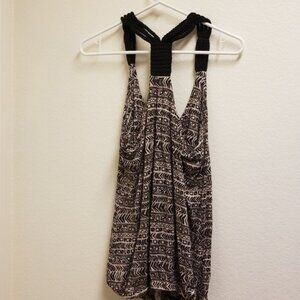 One clothing xl tan n black tank